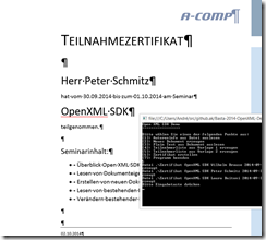 openxml-demo openxml-demo